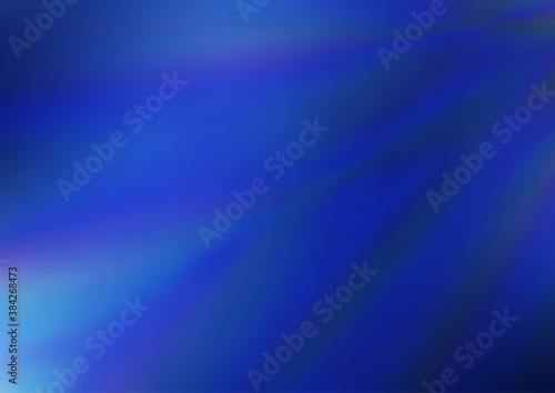 Light BLUE vector modern bokeh pattern.
