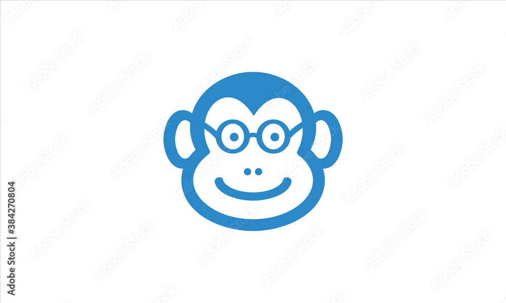 combination monkey and optics logo design combination monkey and optics logo design