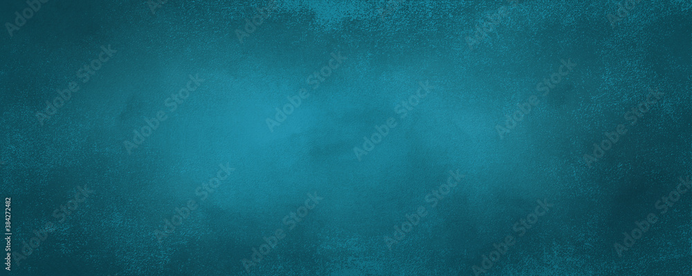 Abstract Blue green paper Background texture, Dark color, Chalkboard. Concrete Art Rough Stylized Texture