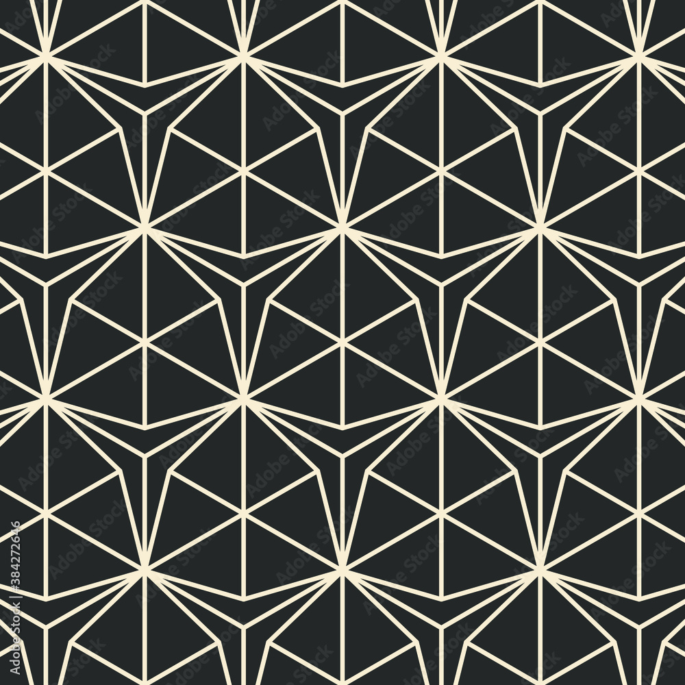 Hexagon art deco pattern background. Hexagon art deco pattern background.
