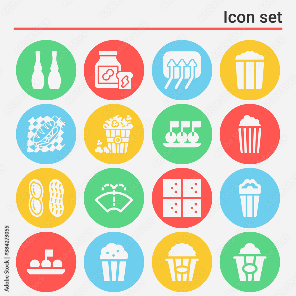 16 pack of faults filled web icons set 16 pack of faults filled web icons set