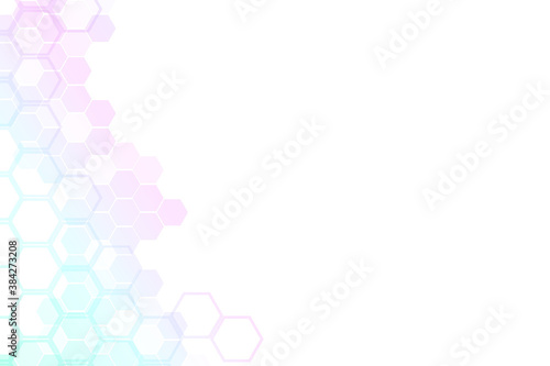 Vibrant polygonal background template.