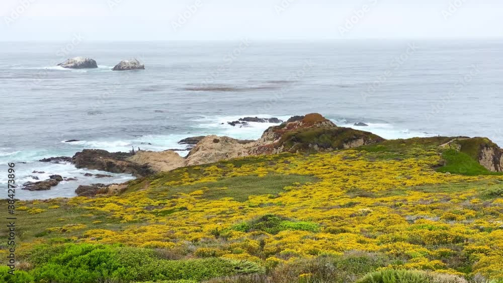 The beautiful and rugged coastline of Big Sur California The beautiful and rugged coastline of Big Sur California