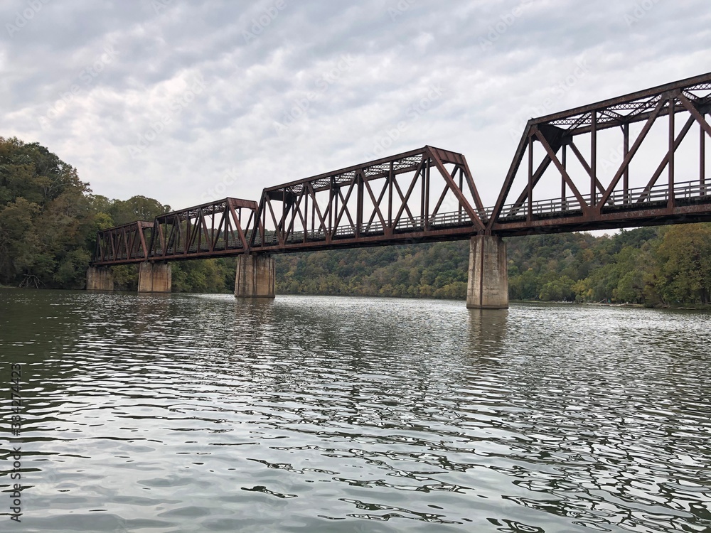 Fototapeta premium New River Trail State Park - Hiwassee, VA