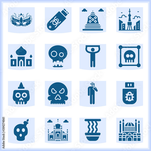 Dome  related simple set. 16  filled