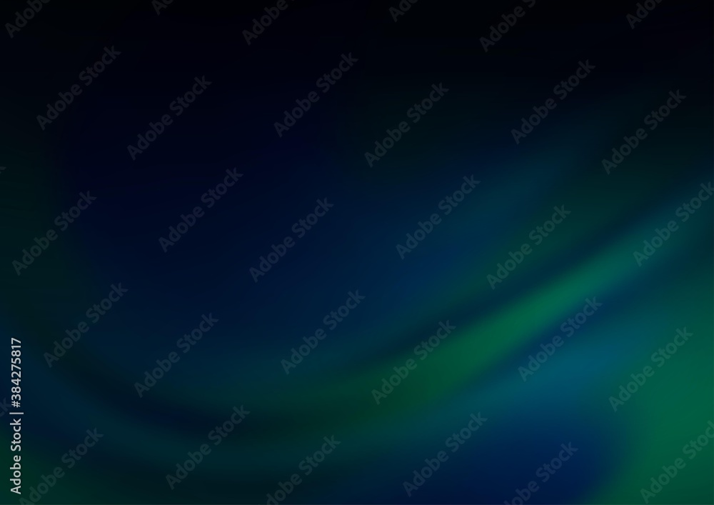 Fototapeta premium Dark BLUE vector modern elegant background.