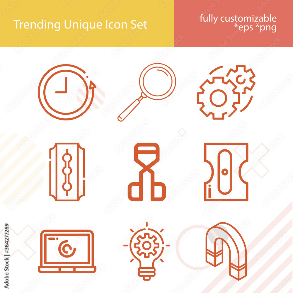 Simple set of tests related lineal icons. Simple set of tests related lineal icons.