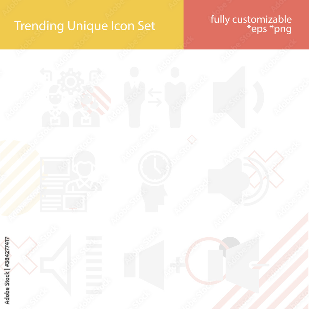 Simple set of turnover related filled icons. Simple set of turnover related filled icons.