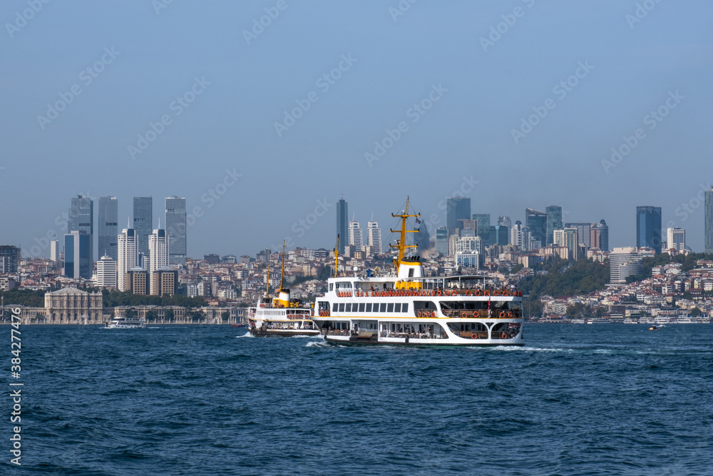 passenger craft, passenger ship, bosphorus, istanbul