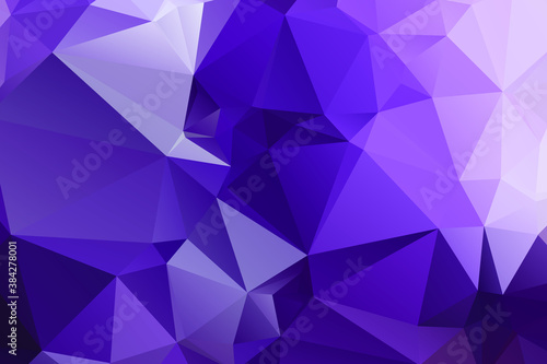 Abstract Purple Color Polygon Background Design, Abstract Geometric Origami Style With Gradient. Presentation,Website, Backdrop, Cover,Banner,Pattern Template