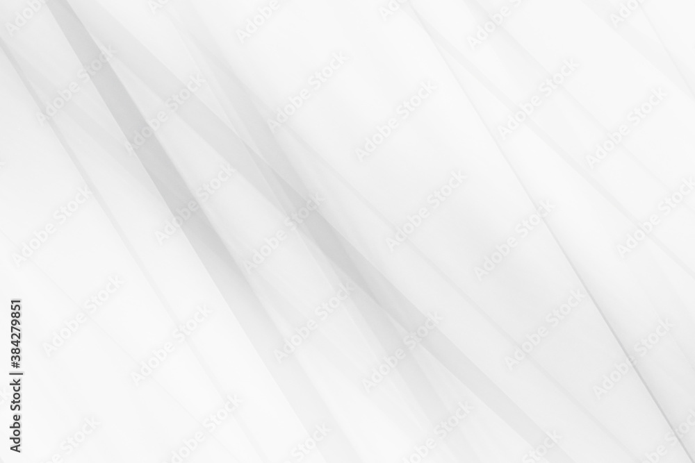 Fototapeta premium Abstract Background on isolated. Abstract white waves.
