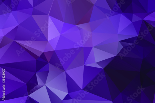 Abstract Purple Color Polygon Background Design, Abstract Geometric Origami Style With Gradient. Presentation,Website, Backdrop, Cover,Banner,Pattern Template
