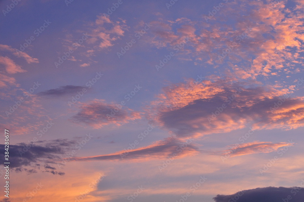 Fototapeta premium 夕焼け雲