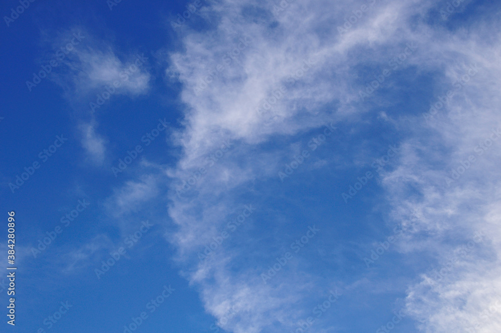 青空と白い雲 青空と白い雲