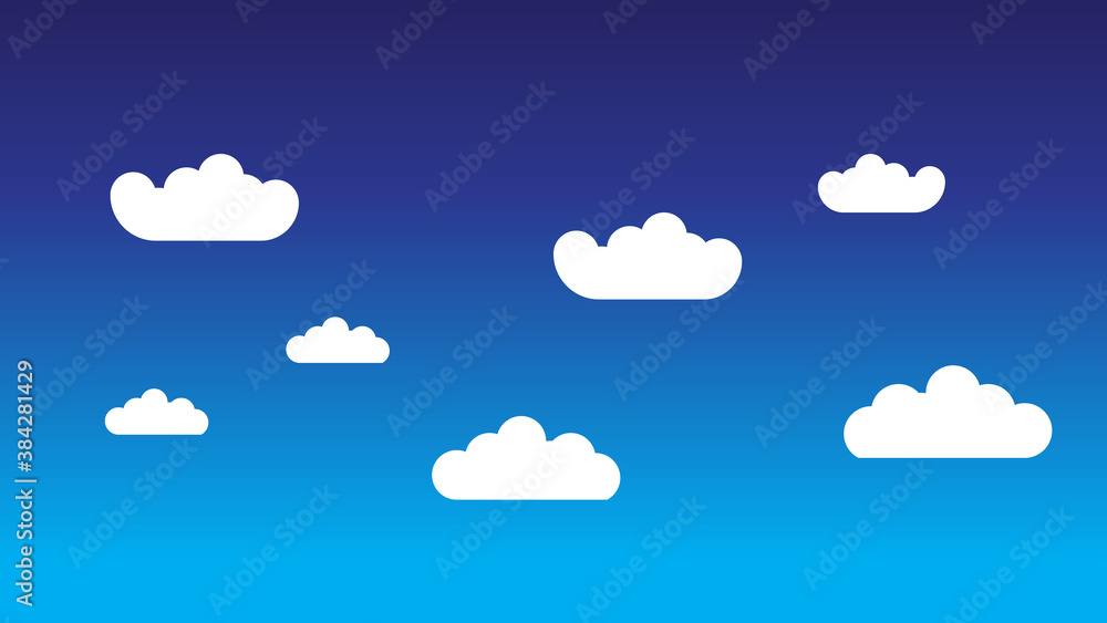 Cloud and sky flat background. Abstract Cloud and sky flat background. Abstract