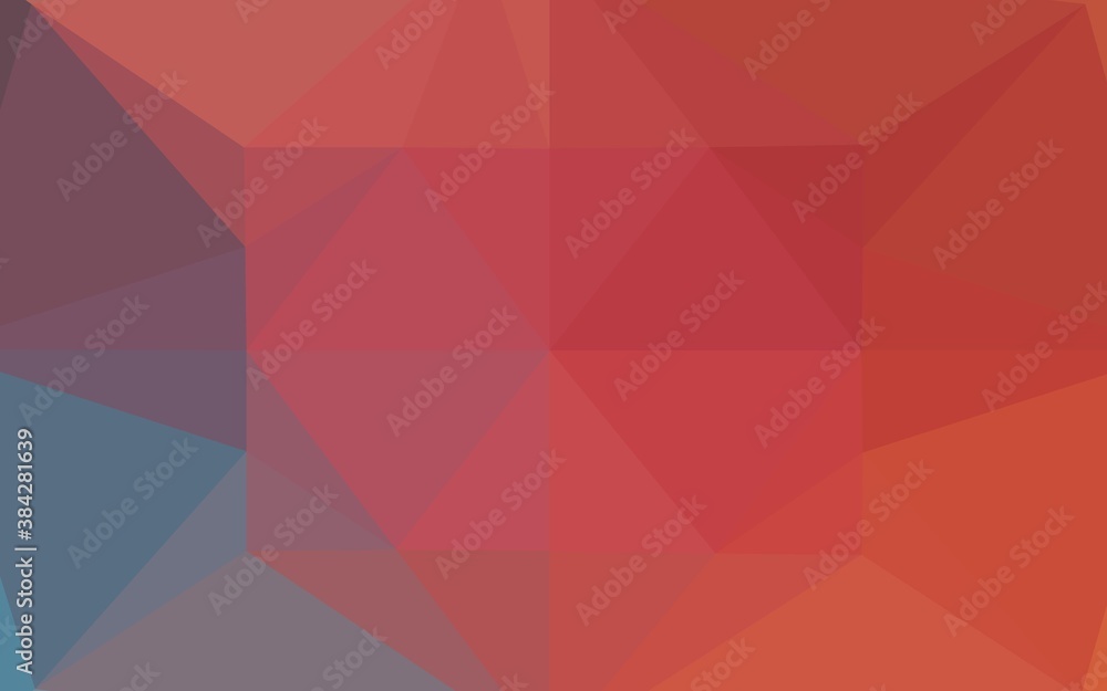 Light Blue, Red vector blurry hexagon pattern. Light Blue, Red vector blurry hexagon pattern.