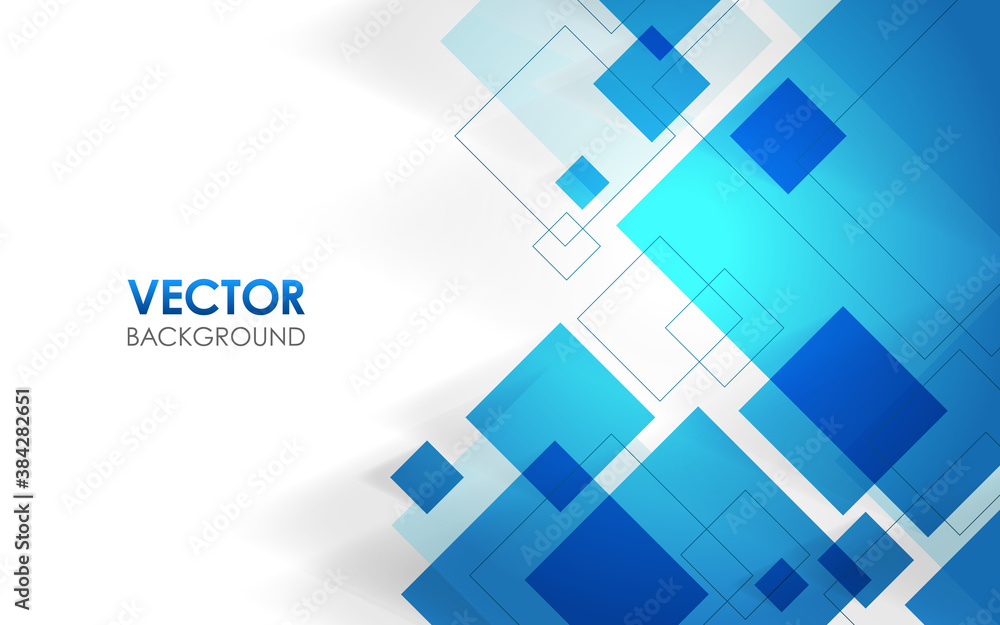 青い抽象的な背景四角形stock Vector Adobe Stock 青い抽象的な背景四角形stock Vector Adobe Stock