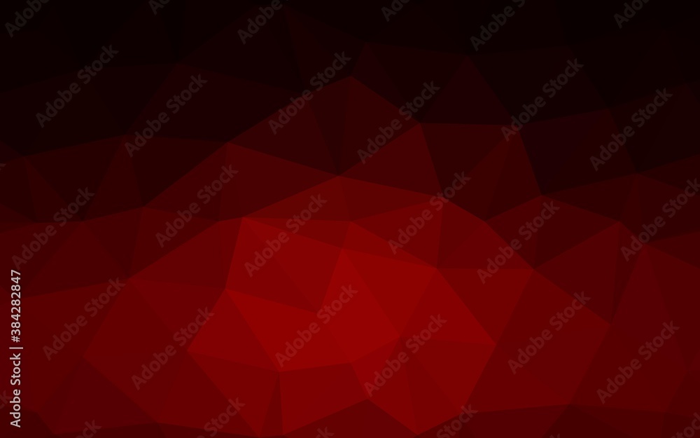 Dark Red vector low poly texture. Dark Red vector low poly texture.