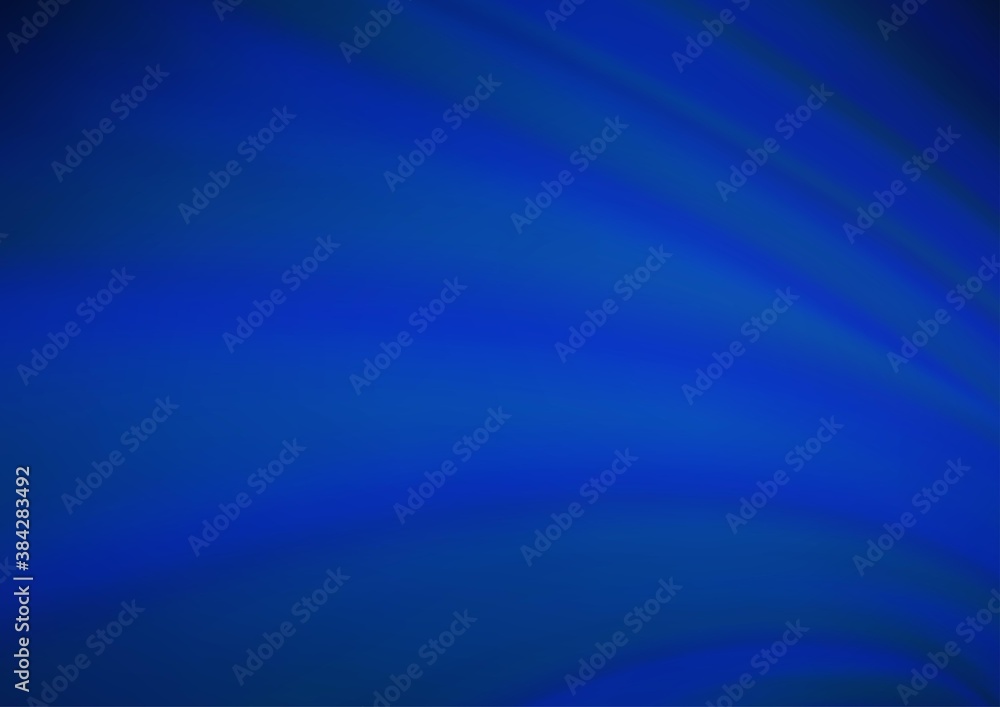 Dark BLUE vector blurred bright pattern. Dark BLUE vector blurred bright pattern.