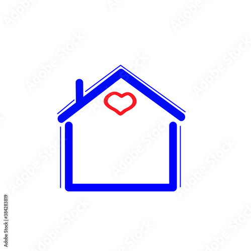 safety concept during coronavirus infection, stay at home