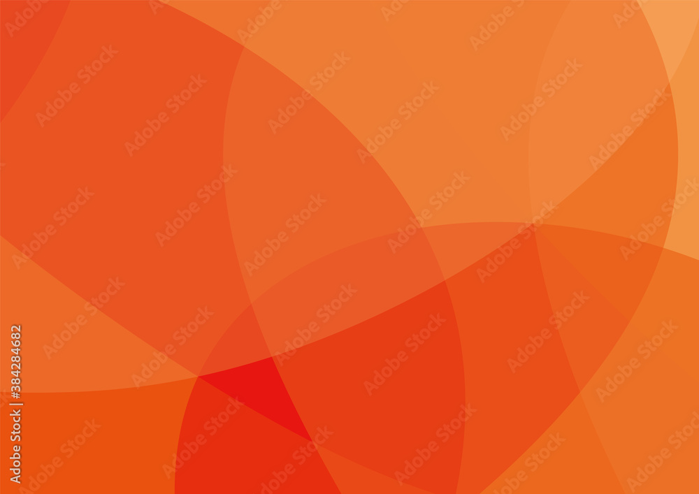 重なる鮮やかな赤の抽象的な曲線の背景素材 Stock Vector Adobe Stock