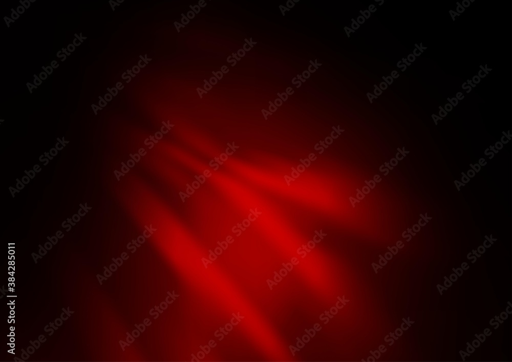Dark Red vector abstract bokeh pattern.