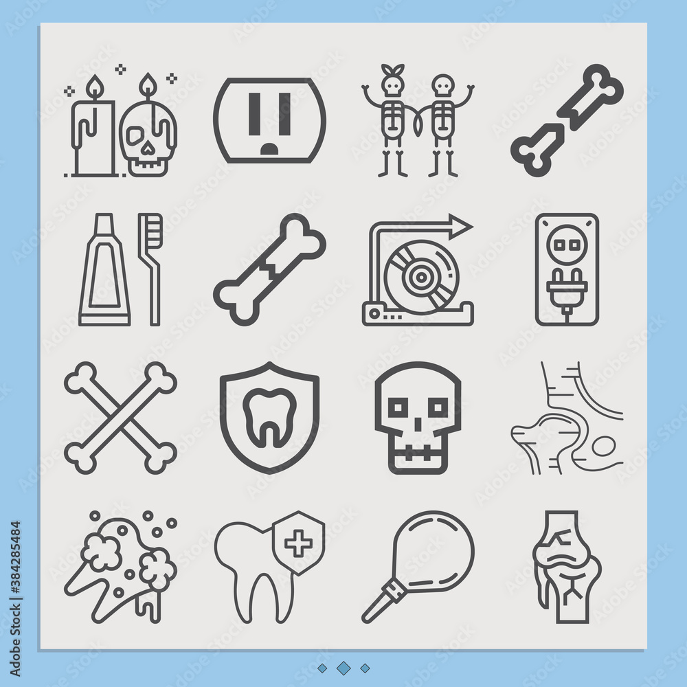 Simple set of os related lineal icons. Simple set of os related lineal icons.