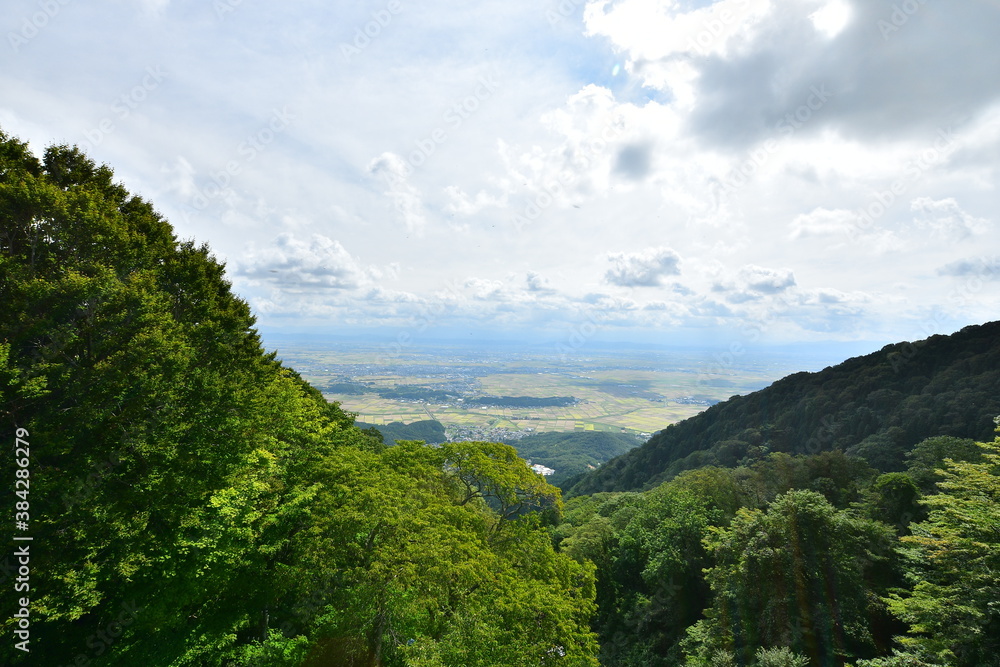 Obraz premium 弥彦山