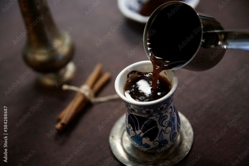 Naklejka premium turkish coffee