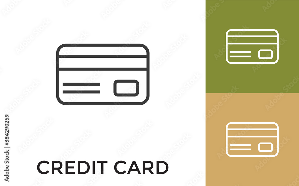 Editable Credit or Debit Card Icon with Title. Useful For Mobile Application, Website, Software and Print Media. Editable Credit or Debit Card Icon with Title. Useful For Mobile Application, Website, Software and Print Media.