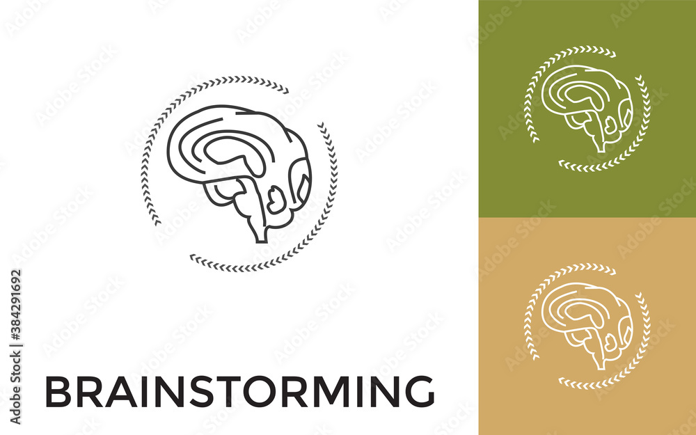 Editable Human Brainstorming Thin Line Icon with Title. Useful For Mobile Application, Website, Software and Print Media. Editable Human Brainstorming Thin Line Icon with Title. Useful For Mobile Application, Website, Software and Print Media.