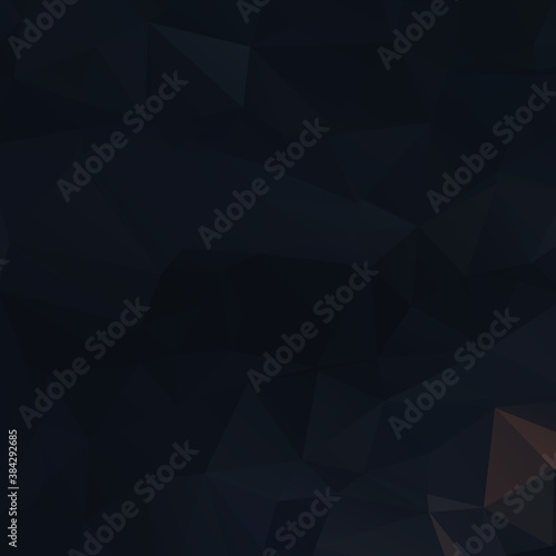 Abstract Yellow And Black Color Polygon Background Design, Abstract Geometric Origami Style With Gradient. Presentation,Website, Backdrop, Cover,Banner,Pattern Template