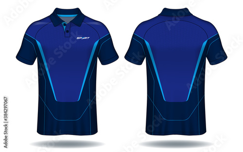 T-shirt polo design, Sport jersey template.	