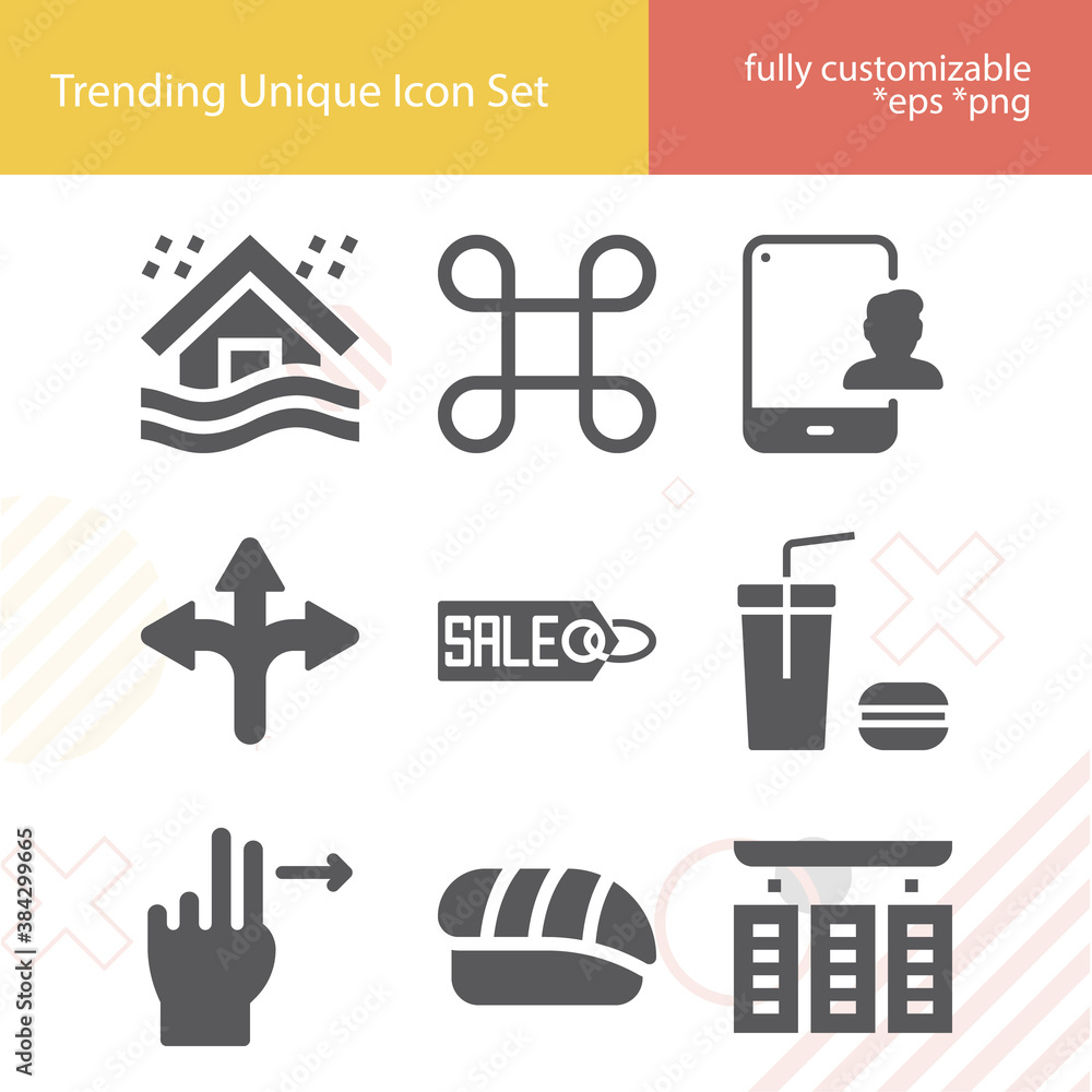 Simple set of deal related filled icons. Simple set of deal related filled icons.