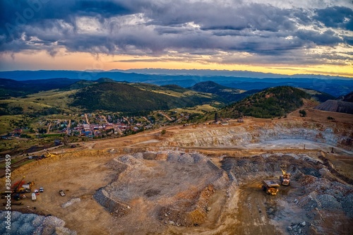 Victor is an antique mining Town adjacent to a large Gold Mine in the Colorado Rocky Mountains © Jacob