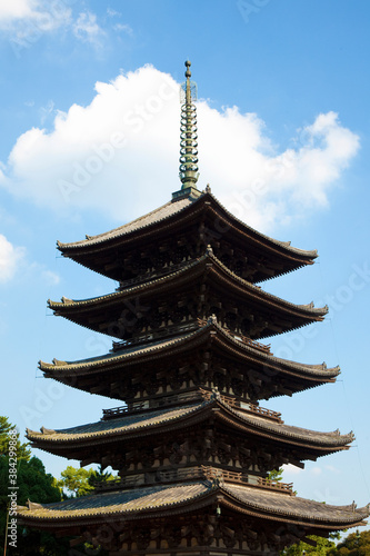 奈良県興福寺五重塔