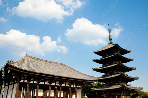 Wallpaper Mural 奈良県興福寺金堂と五重塔 Torontodigital.ca