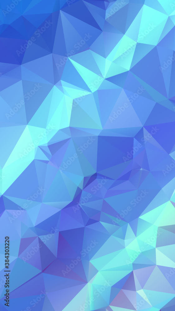 Fototapeta premium Abstract Blue Color Polygon Background Design, Abstract Geometric Origami Style With Gradient. Presentation,Website, Backdrop, Cover,Banner,Pattern Template