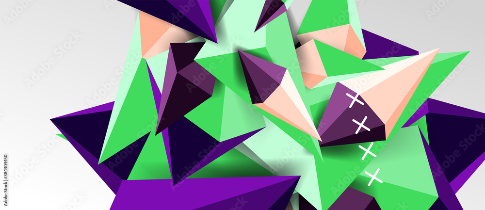 3d low poly abstract shape background vector illustration 3d low poly abstract shape background vector illustration