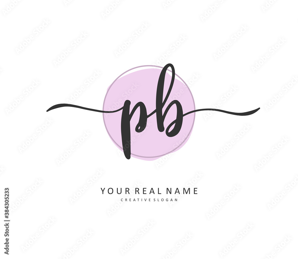 P B PB Initial letter handwriting and signature logo. A concept handwriting initial logo with template element. P B PB Initial letter handwriting and signature logo. A concept handwriting initial logo with template element.