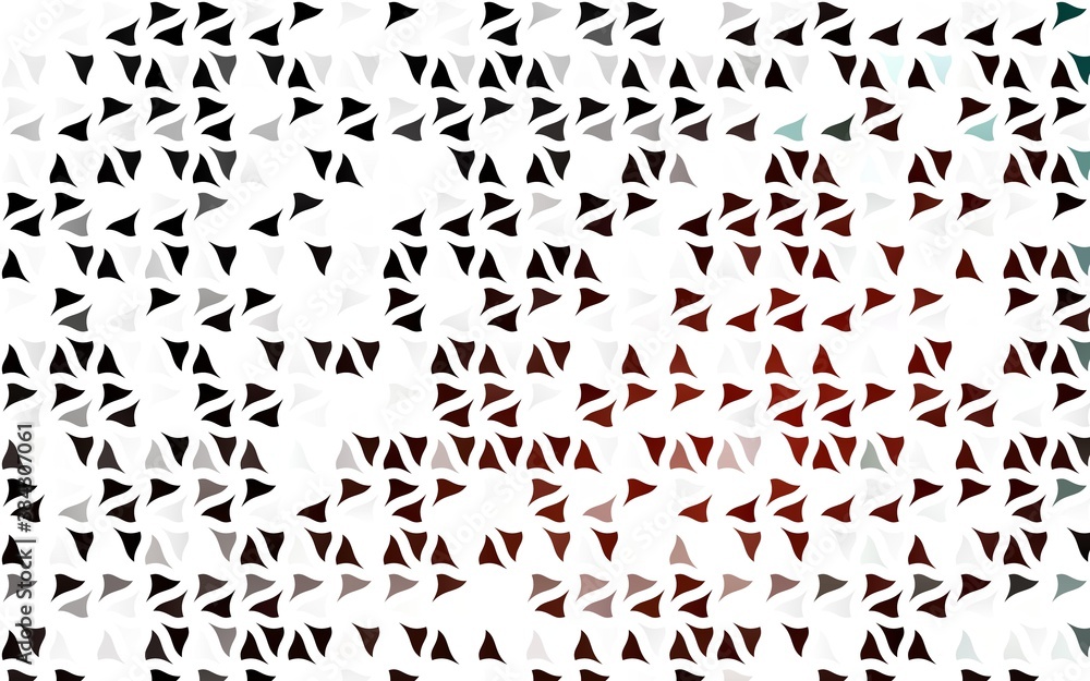 Light Red vector pattern in polygonal style. Light Red vector pattern in polygonal style.