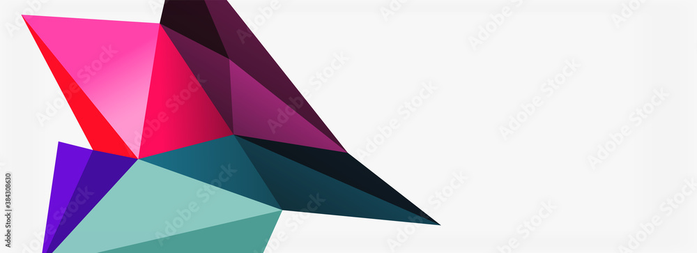 3d mosaic abstract backgrounds, low poly shape geometric design 3d mosaic abstract backgrounds, low poly shape geometric design