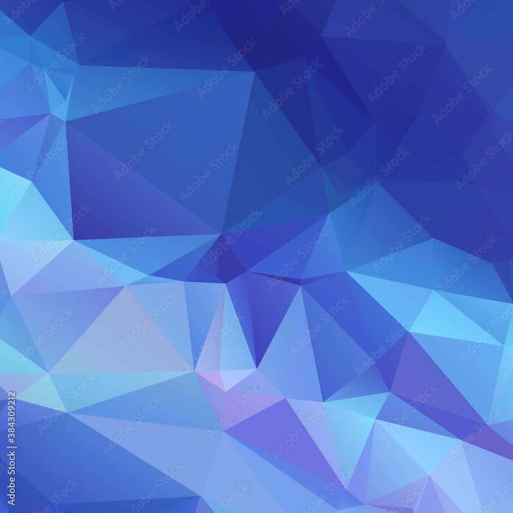 Fototapeta premium Abstract Blue Color Polygon Background Design, Abstract Geometric Origami Style With Gradient. Presentation,Website, Backdrop, Cover,Banner,Pattern Template