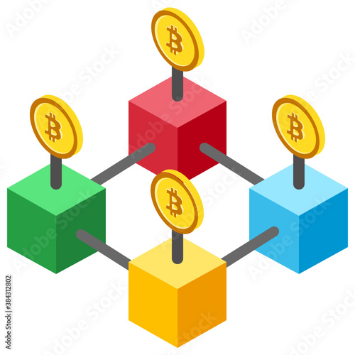 
A block chain of bitcoins also called decentralized network
