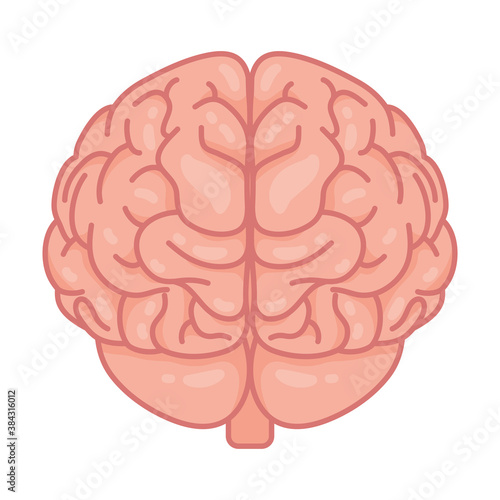 brain human mental health care icon