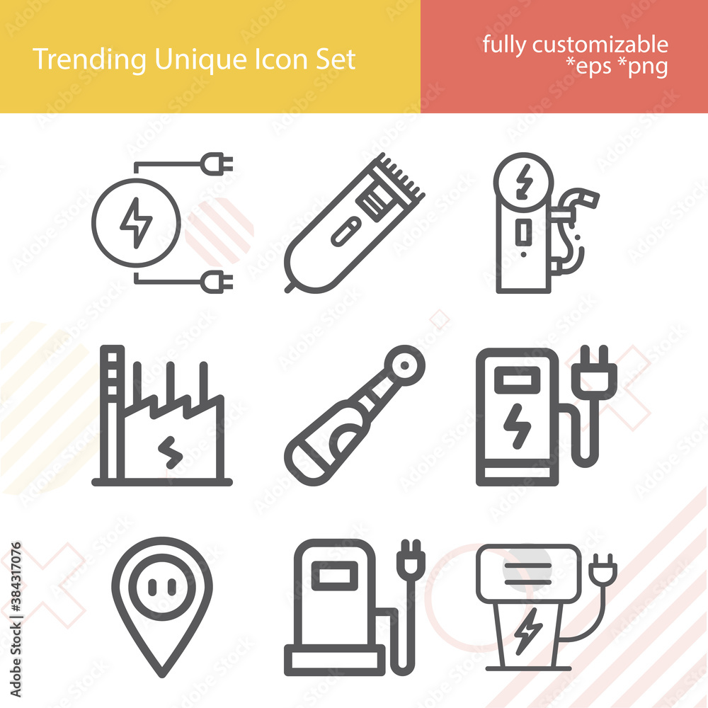 Simple set of utilities related lineal icons. Simple set of utilities related lineal icons.