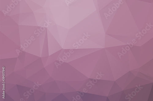 Fototapeta Naklejka Na Ścianę i Meble -  Purple vivid  vector texture with triangular style. Illustration with set of colorful