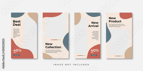 Furniture instagram stories template