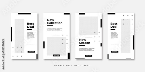 Fashion instagram stories template