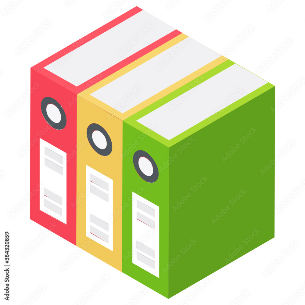 Three box files for office archive data
Three box files for office archive data